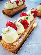 Load image into Gallery viewer, Éclair - Pistachio Raspberry
