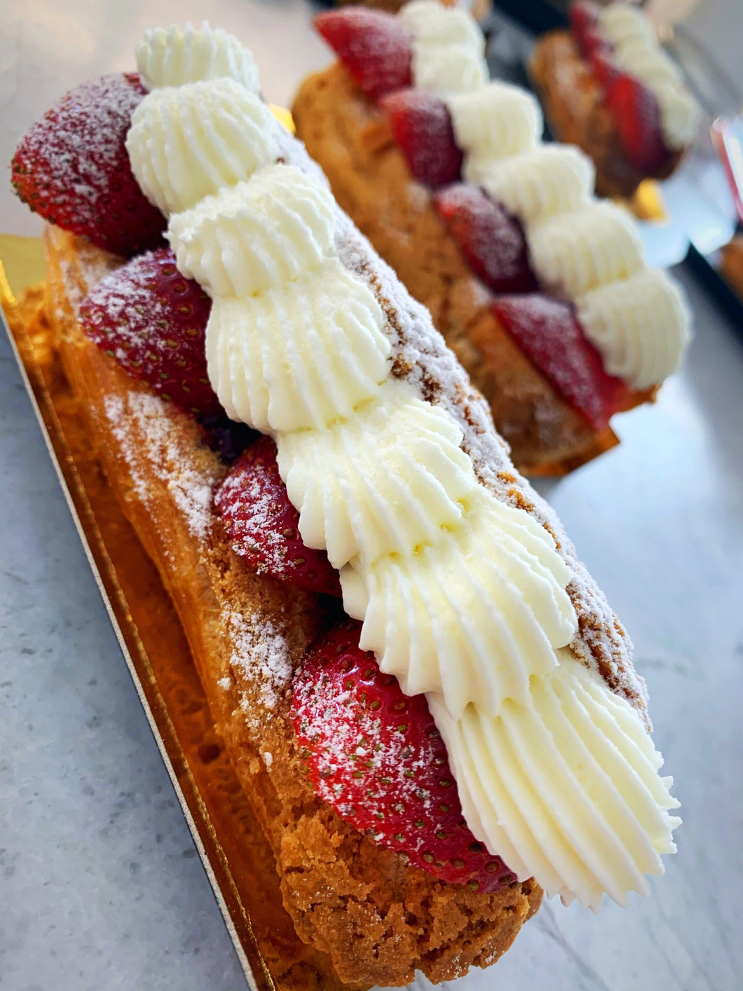 Éclair - Fraises