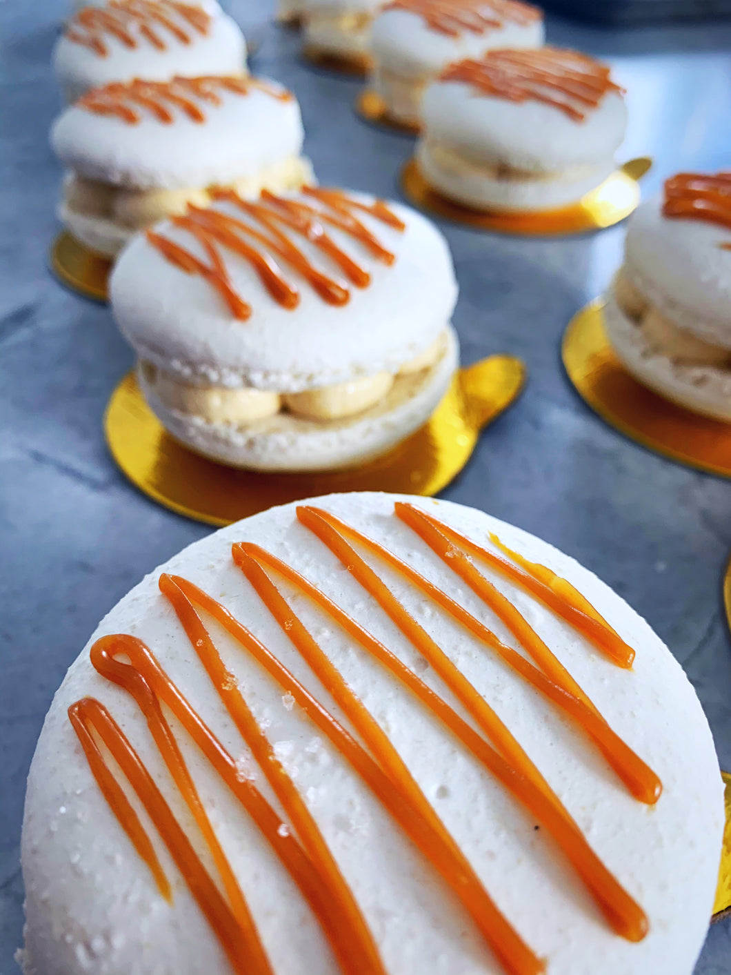 Macaron - Géant Caramel Fleur de Sel 