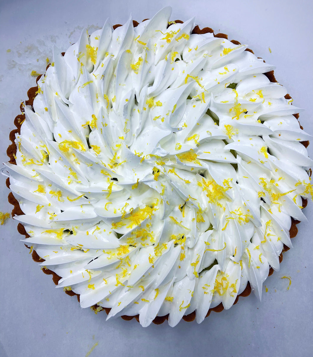 Tarte - Meringue au citron